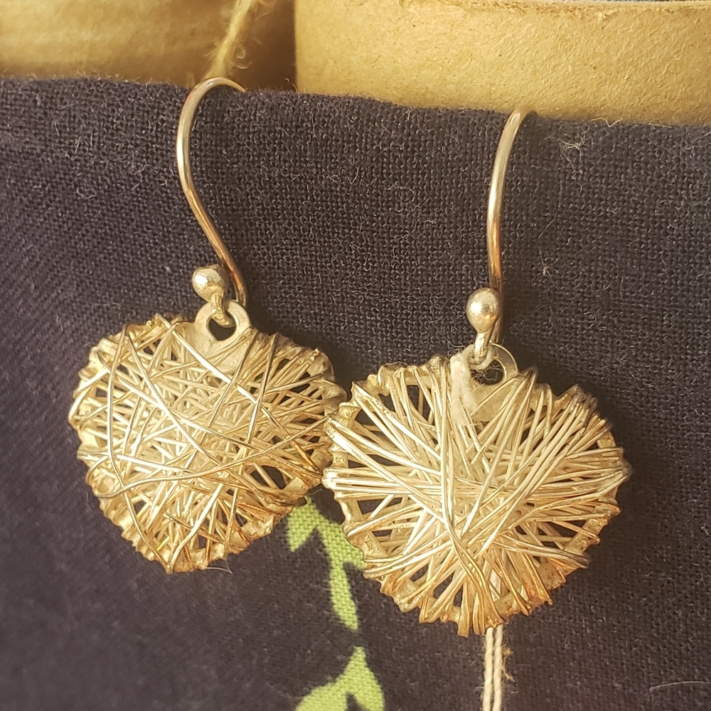 Silver earring